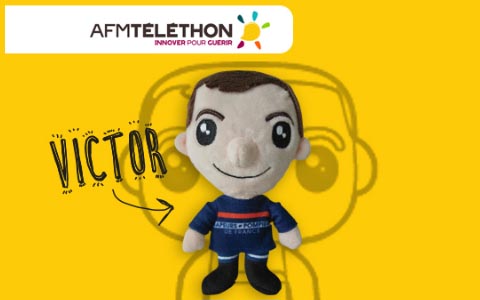 Peluche Téléthon