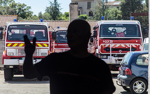 Agressions contre les sapeurs-pompiers