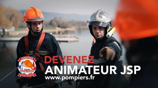 Animateur de jeunes sapeurs-pompiers