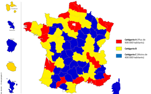 Nouveau classement des SDIS - Janvier 2017