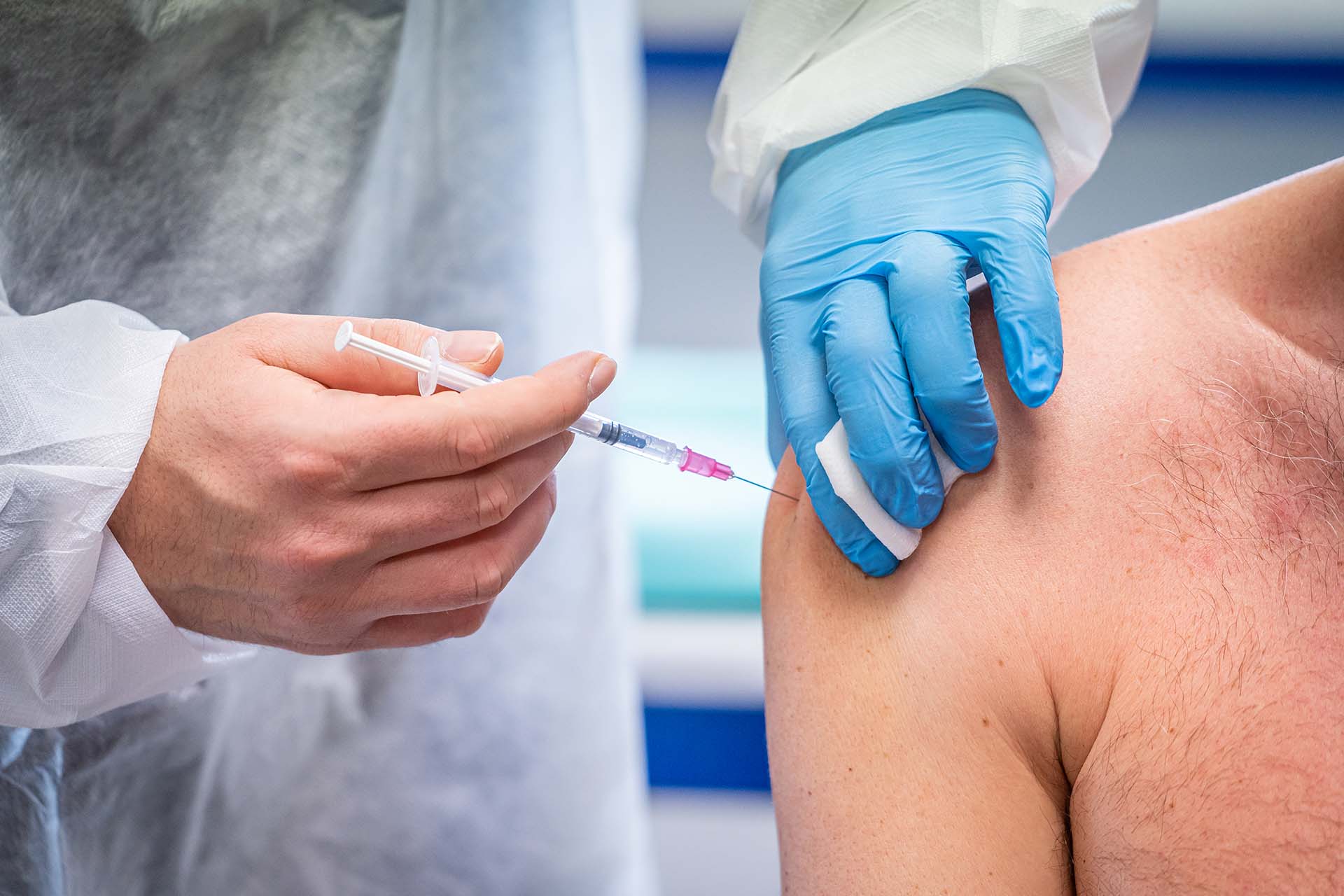 Vaccination contre la Covid-19 : forte mobilisation des sapeurs-pompiers de France