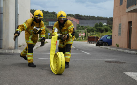 Pompiers formation Ensosp