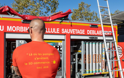 Sauvetage-déblaiement,  «là où  les pompiers s’arrêtent, le SD commence»