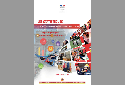 Page de couverture de la synthèse 2016 des statistiques des SDIS.