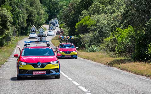 Tour de France 2023, zone technique