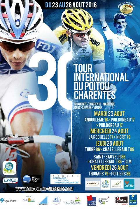Affiche Tour Poitou-Charente 2016
