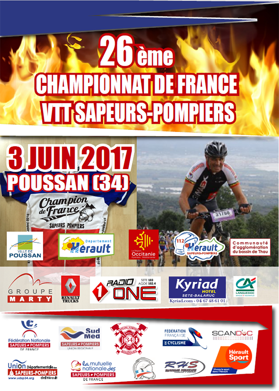 VTT sapeurs-pompiers 2017