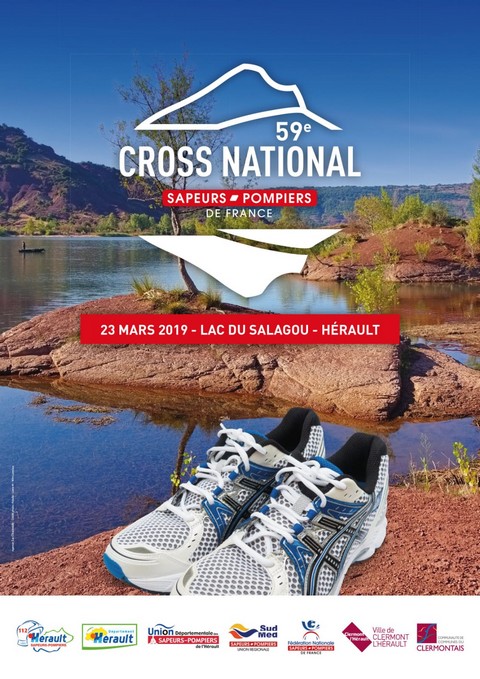 Affiche Cross national des sapeurs-pompiers 2019