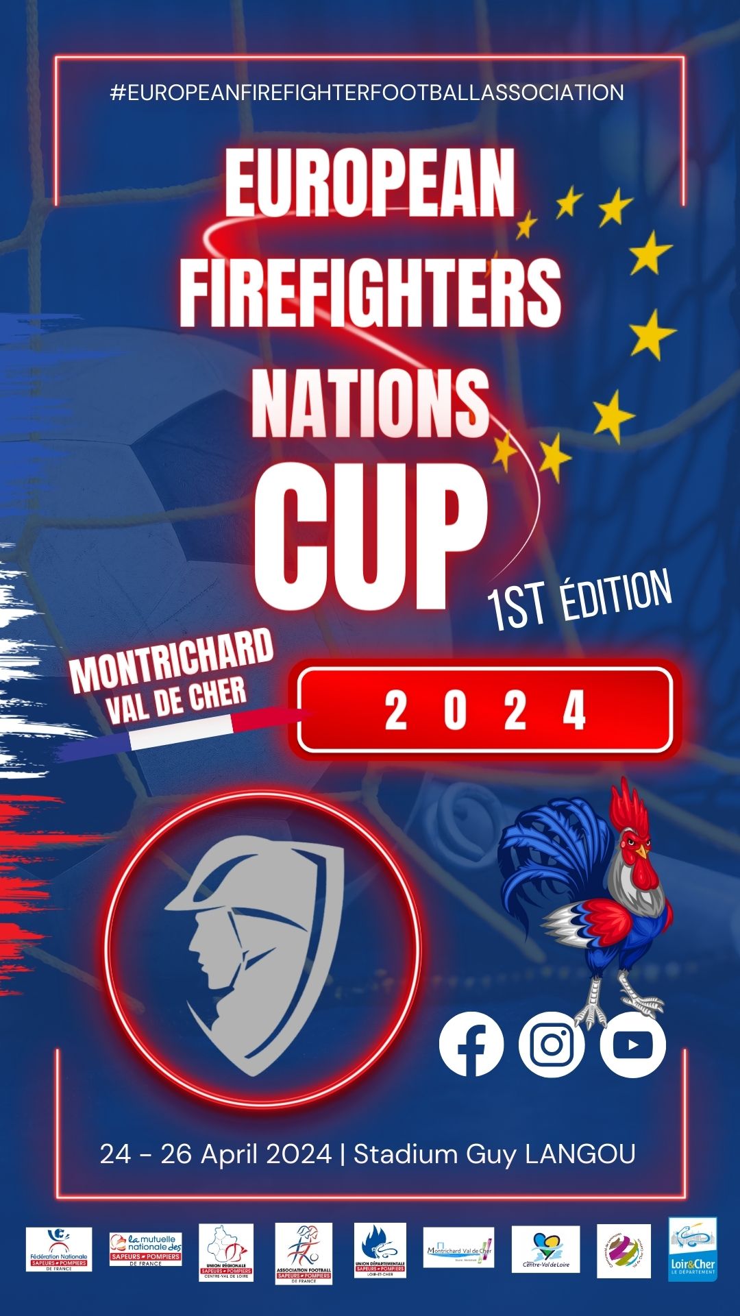 Tournoi féminin et européen des sapeurs-pompiers