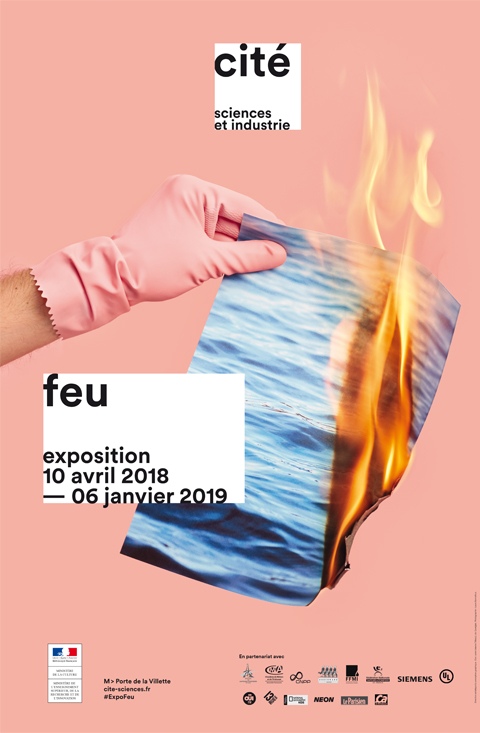 Affiche exposition FEU