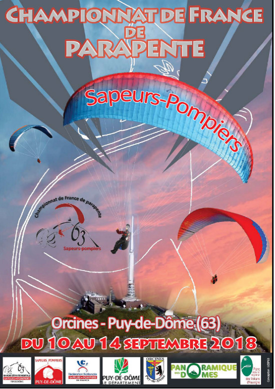 Affiche parapente