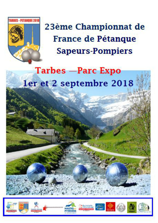 Affiche pétanque 2018