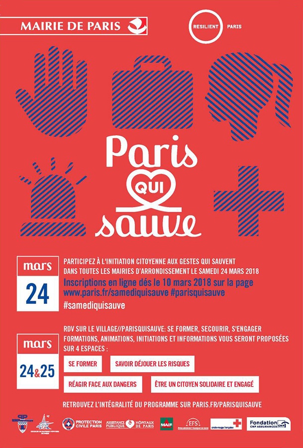 Affiche Paris qui sauve