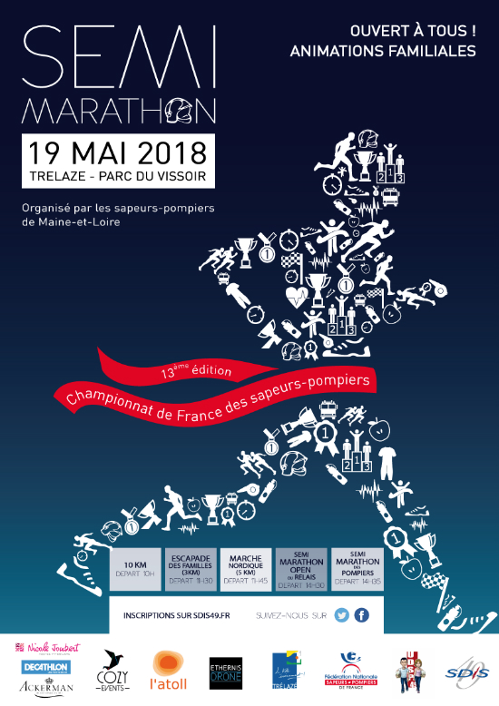 Affiche semi marathon