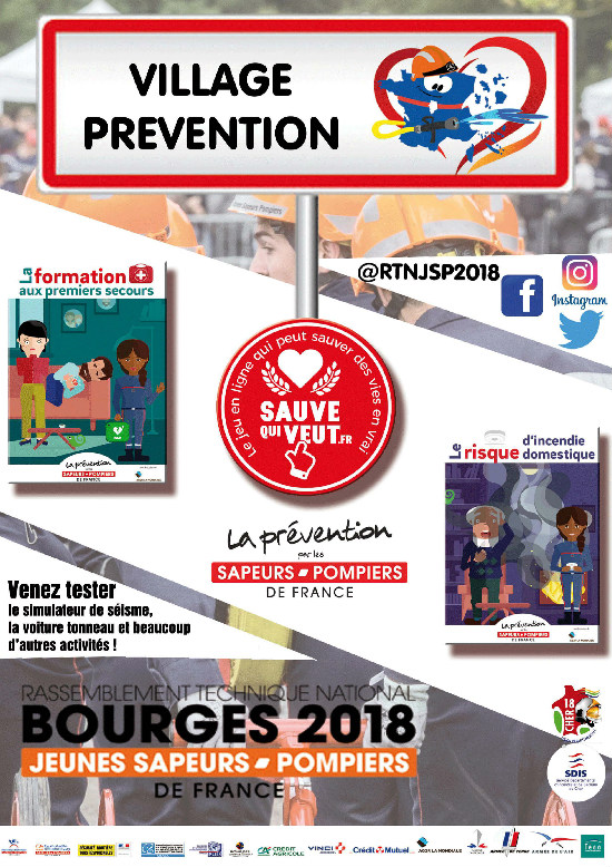 Affiche village prévention