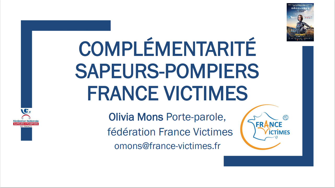 Complémentarité SP France Victime 