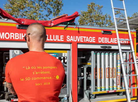 Sauvetage-déblaiement,  «là où  les pompiers s’arrêtent, le SD commence»