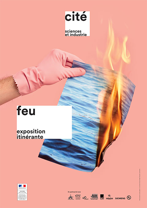 Exposition Feu - affiche