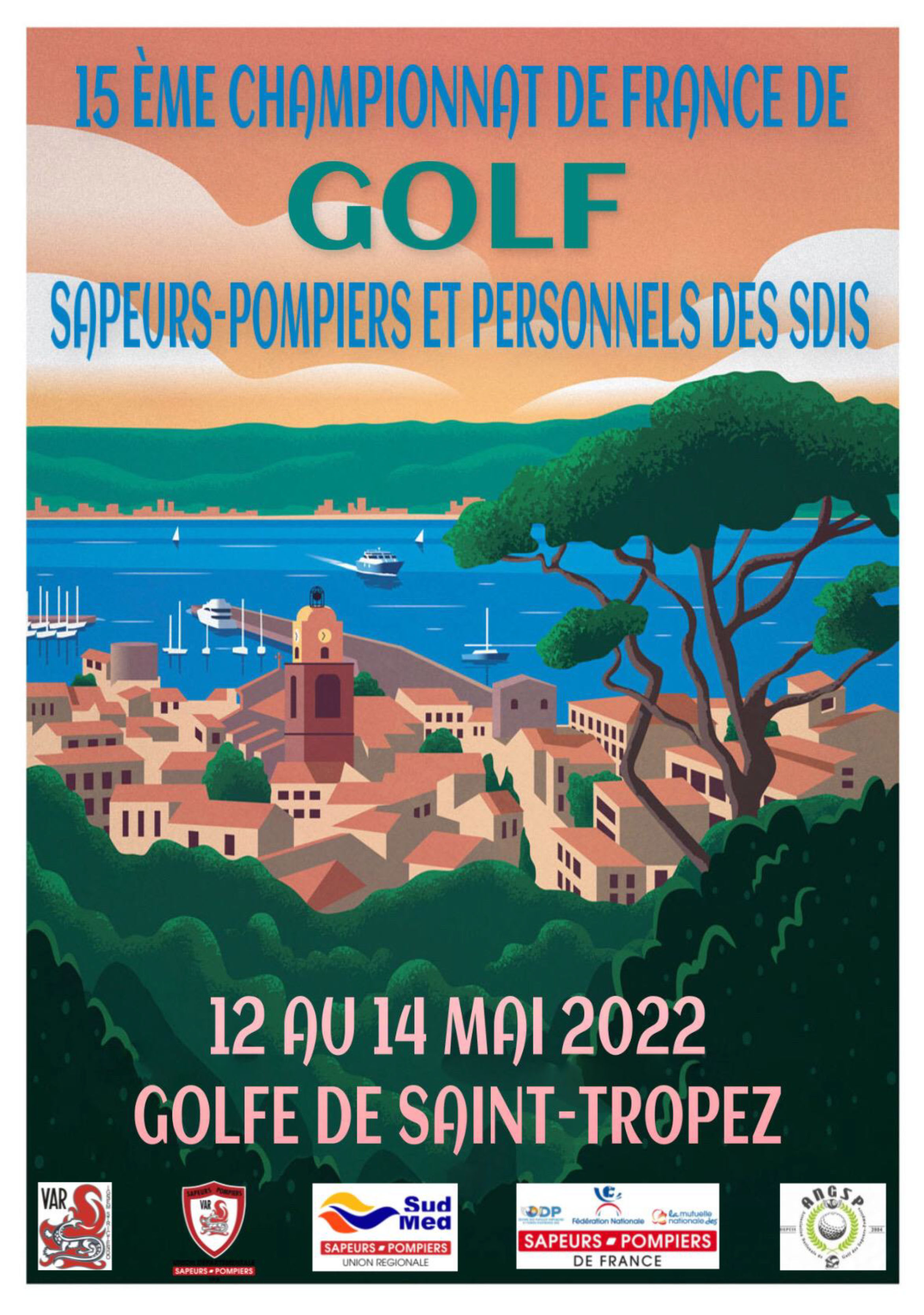 15ème championnat de France de golf sapeurs-pompiers et personnels des SDIS