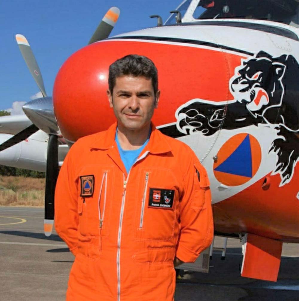 Portrait Franck Chesneau - Pilote Sécurité civile