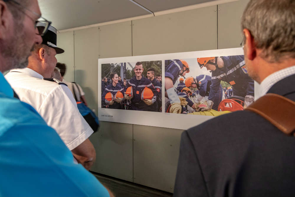 Visuel 05 - Exposition photo sapeurs-pompiers Gare de Bourg-en-Bresse