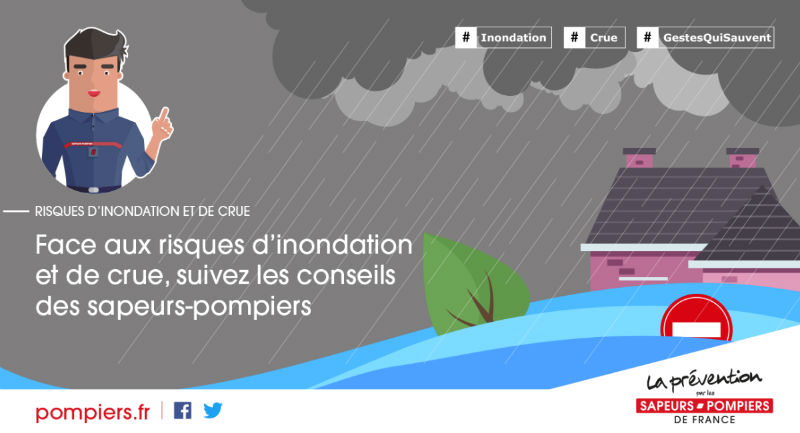 Visuel Prévention inondation / crue - SQV