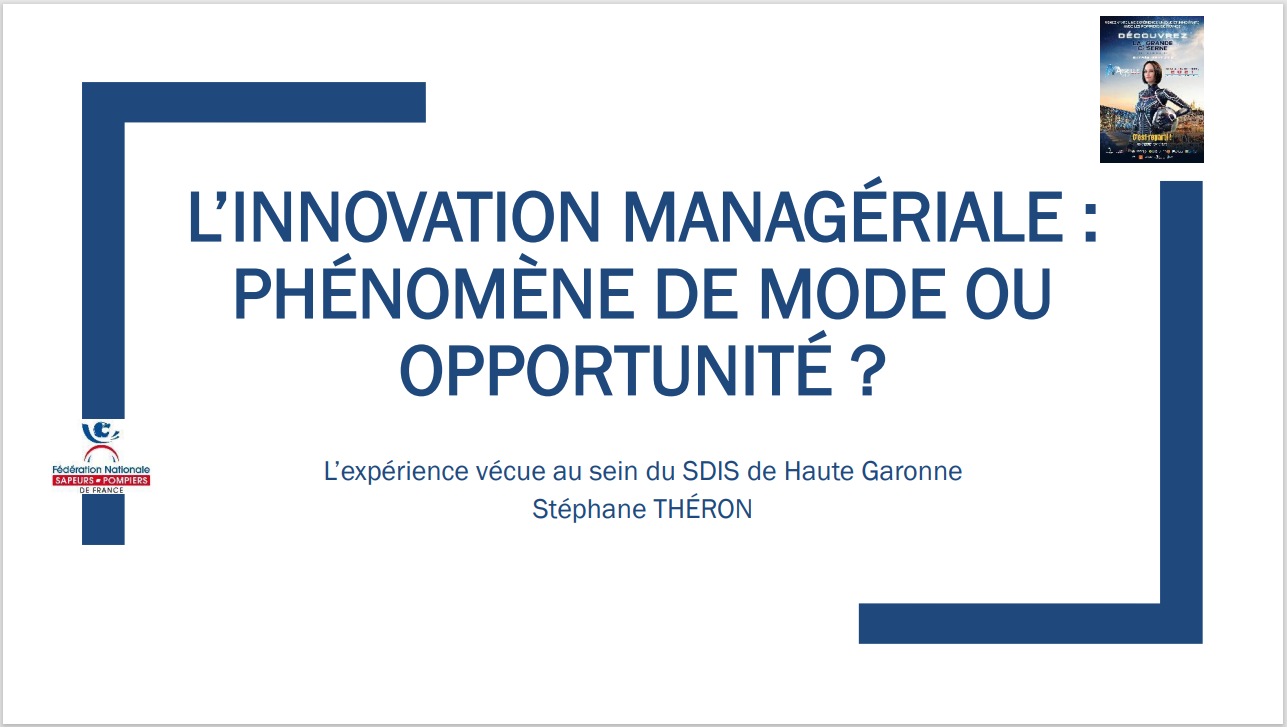 L’innovation managériale 