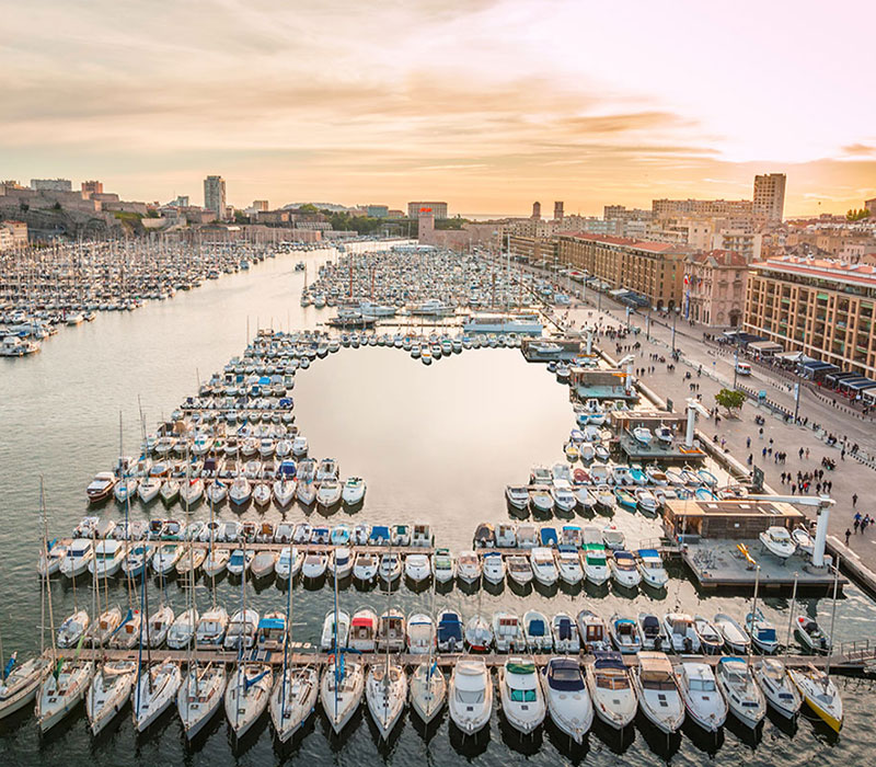 Marseille vieux port