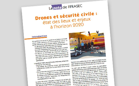 Drone et sécurité civile