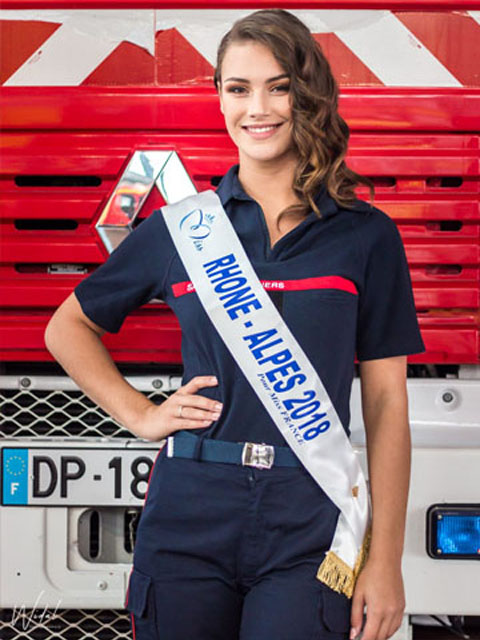 Pauline Ianiro, Miss Rhône-Alpes 2018