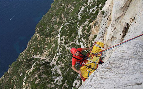 Un exercice de secours en grandeur nature dans le massif des Calanques