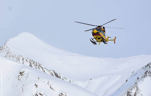 Pompiers - exercice montagne