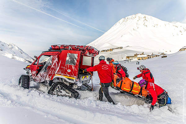 pompiers - exercice montagne