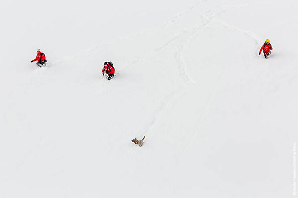 pompiers - exercice montagne