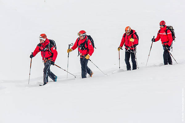 pompiers - exercice montagne