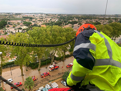 Photo : sapeurs-pompiers de l'Hérault (Sdis 34)
