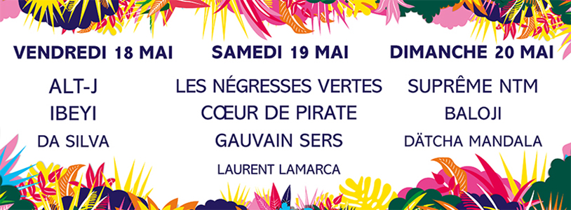 Programmation des artistes qui se produiront au festival ODP 2018. Programme festival ODP 2018