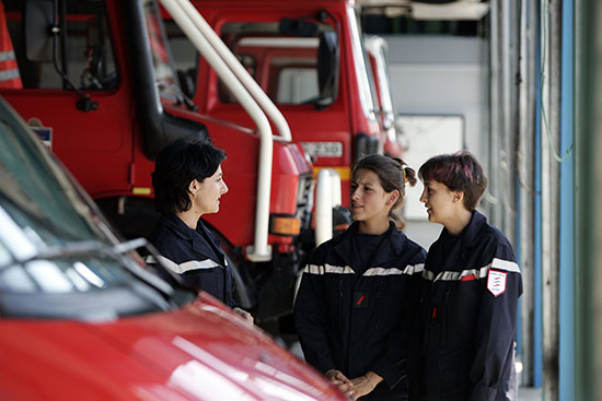 Femmes sapeurs-pompiers