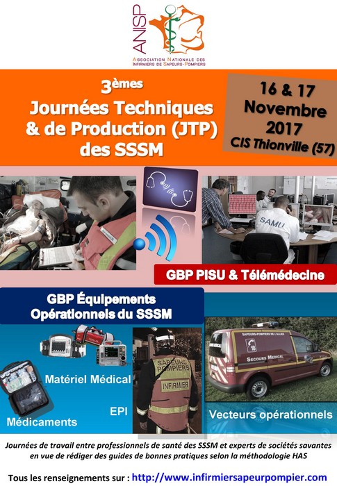 Affiche des Journées Techniques et de Production 2017 à Thionville Affiche des JTP 2017 à Thionville