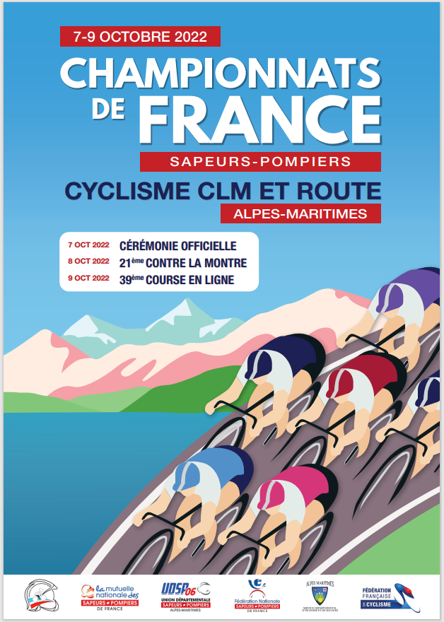 Visuel championnat de cyclisme 