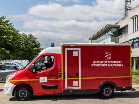 Véhicules des sapeurs-pompiers