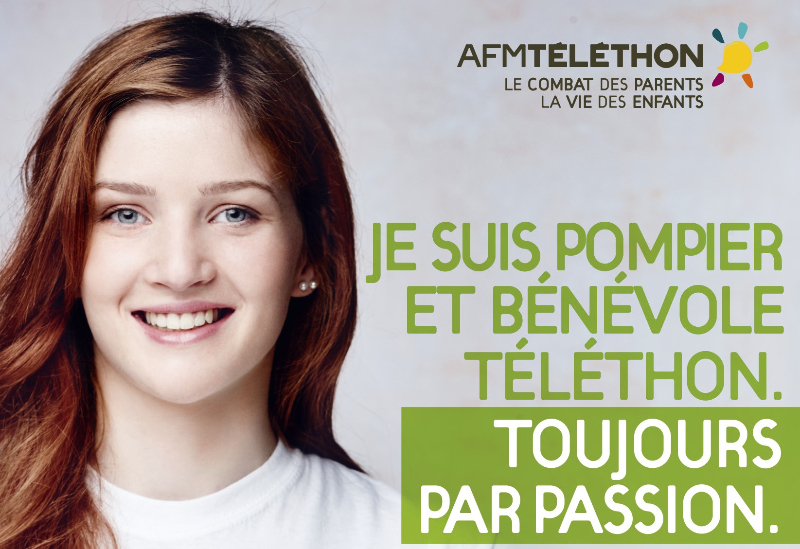 affiche pompiers téléthon 2016