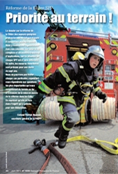 Réforme de la filière. Dossier du magazine Sapeurs-pompiers de France