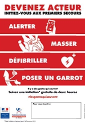 Affiche Initiation aux premiers secours