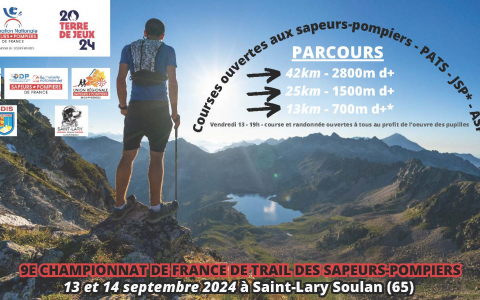 Affiche championnat de France de trail SP 