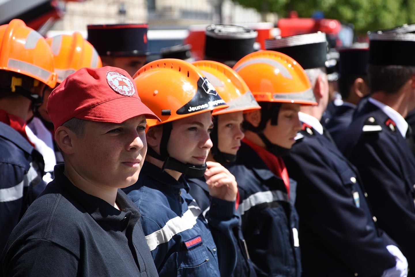 JNSP2017 - Jeunes sapeurs-pompiers (JSP) représentés