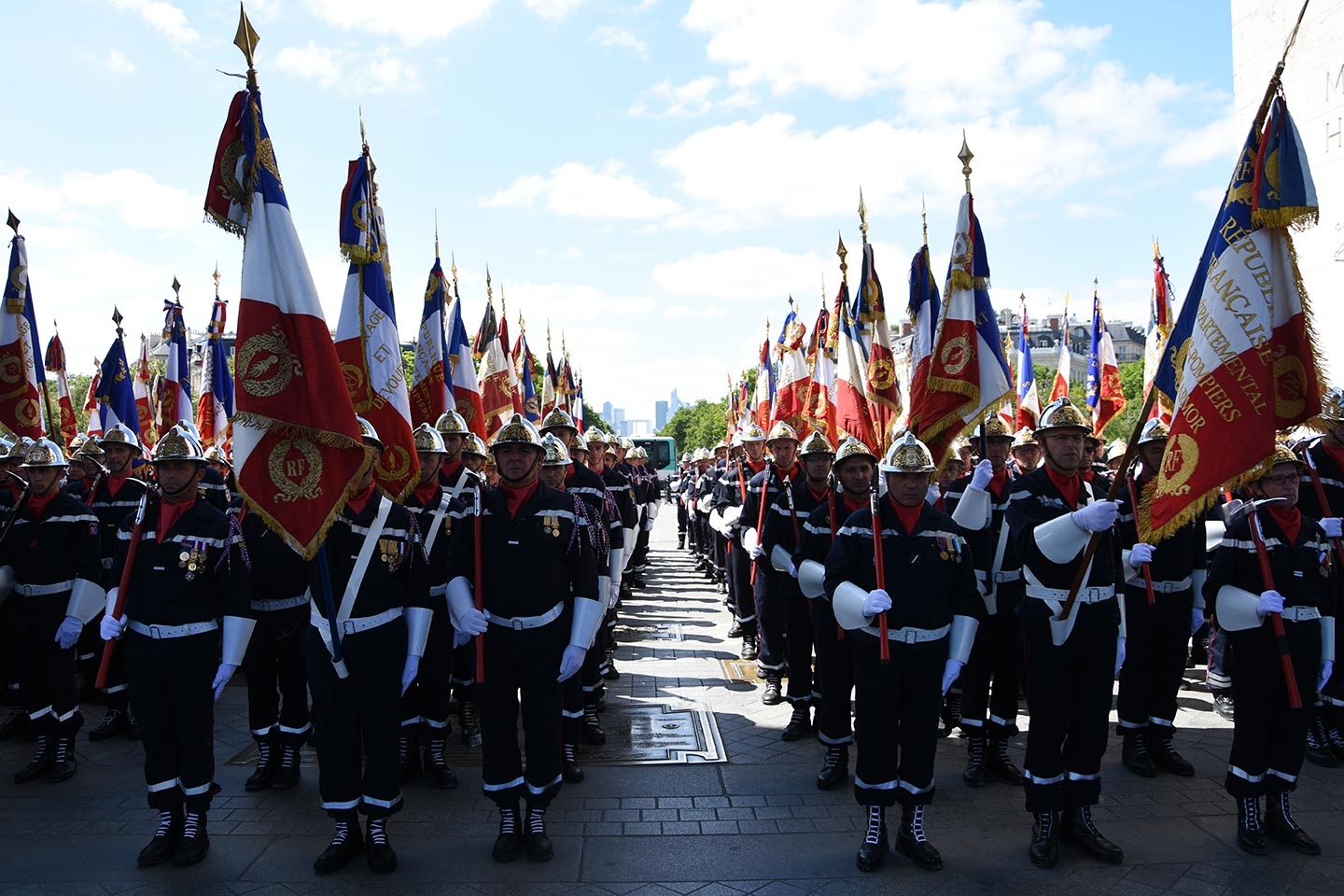 JNSP2017 - Gardes drapeaux des corps départementaux d'incendie et de secours SDIS