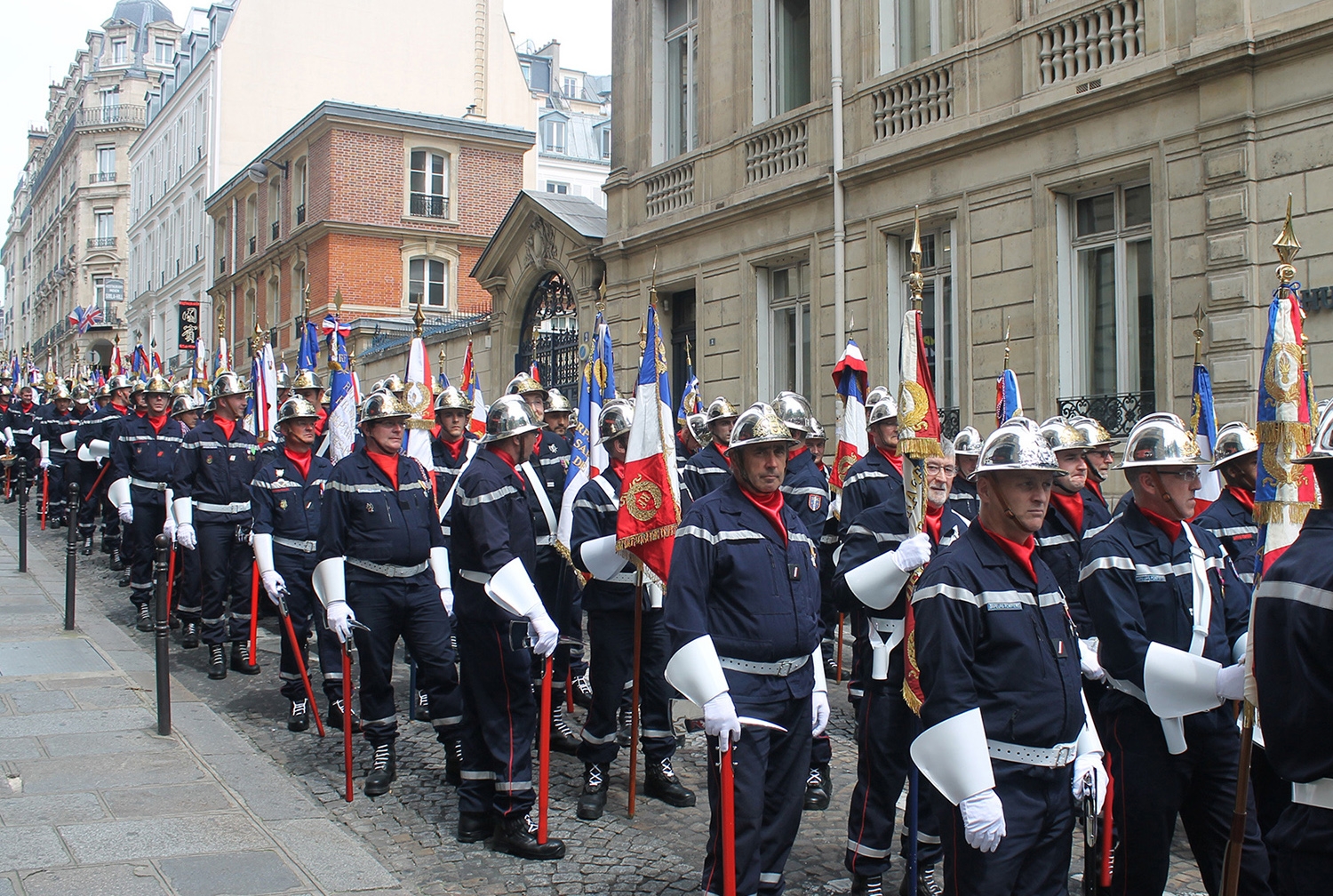 Cérémonie d'hommage journée nationale sapeurs-pompiers