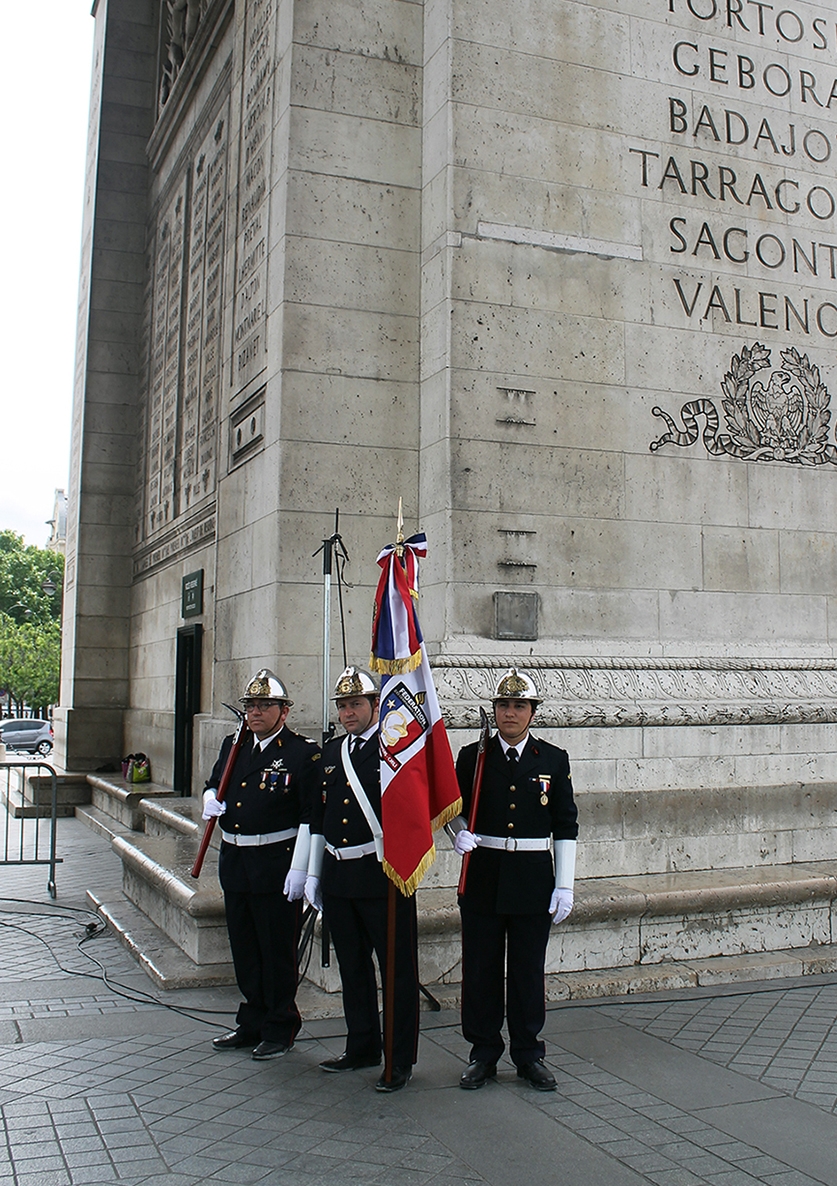 Cérémonie d'hommage journée nationale sapeurs-pompiers