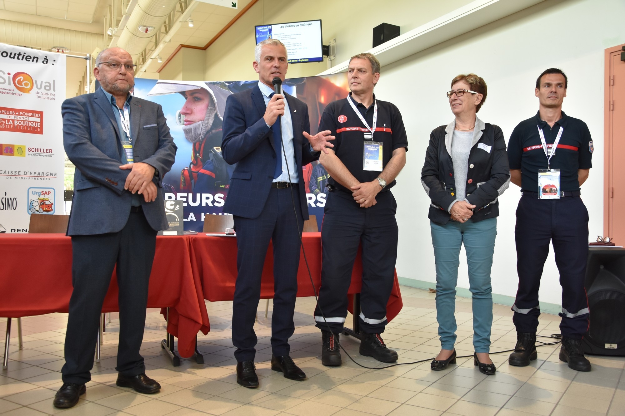 Inauguration secours santé 2019